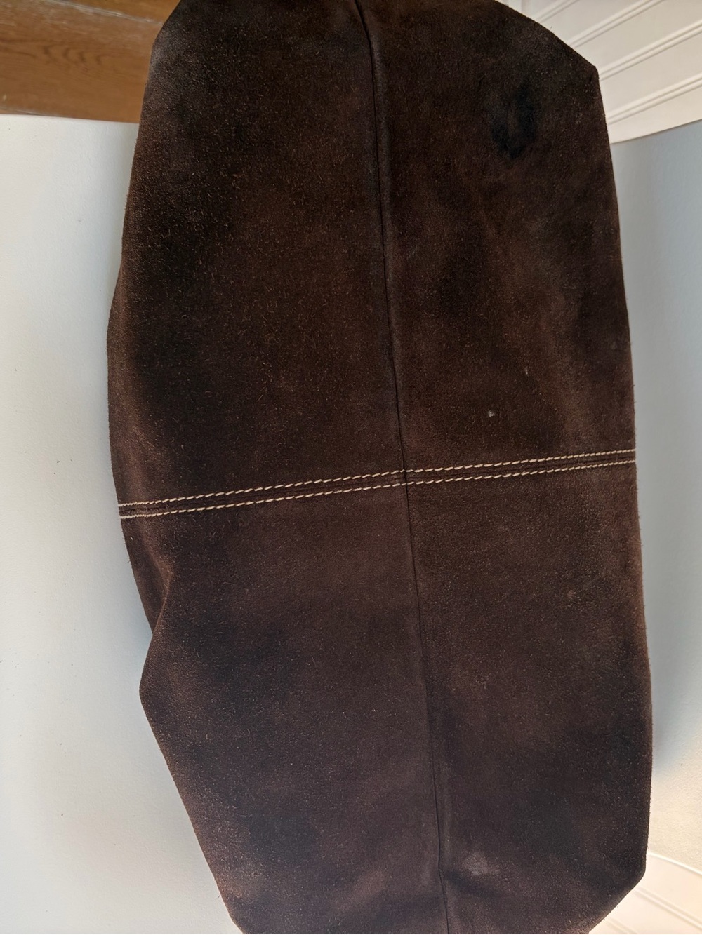 Dooney & Bourke Suede Tote - Picture 3 of 8